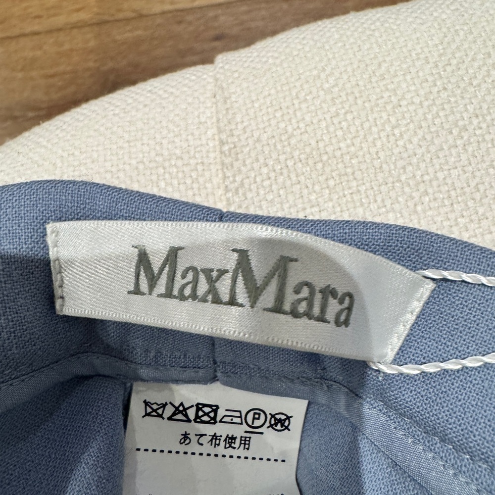 *New With Tags* MaxMara Light Blue Women's Trousers - Picture 9 of 10